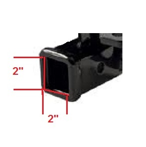 Trailer Hitch Receiver Size